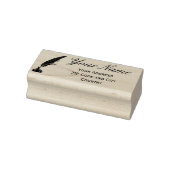 Adres Rubber Stamp -  Quill Rubberstempel (Stempel)