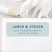 Adres San Miguel Return Etiket (Insitu)