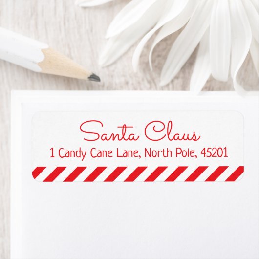 Adres Santa Claus Label (Insitu)