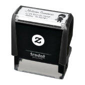 Adres Shopping Ninja Girl Zelfinktende Stempel (Product)
