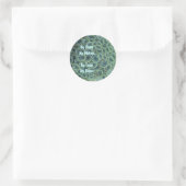Adres Sticker met Cactus Flowers (Tas)