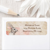 Adres Sweet Bunny Rabbit Etiket (Insitu)