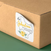 Adres Texas Yellow Rose Label