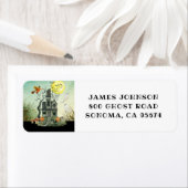 Adres van de Halloween-partij in Hauning House Etiket (Insitu)