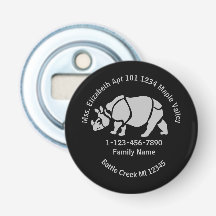 Adres van de Verloren Indiase Rhino