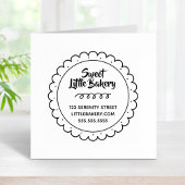 Adres van Sweet Cookie Bakery Business Rubberstempel