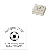Adres voetbal Arch Family Rubberstempel (Gestempeld)