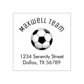 Adres voetbal Arch Family Rubberstempel (Afrduk)