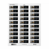 Adres voor 'Heavy Equipment Business Skid Steer Re Etiket (Full Sheet)