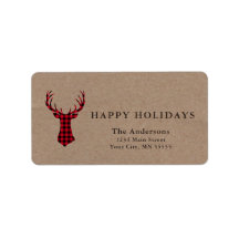 Adres voor kerstterugzending Deer Kraft Pset