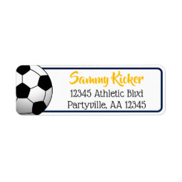 Adres voor marinescheepvaart en goud etiket