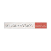 Adres voor Naughty of Nice Kerstmis (Individueel)