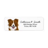 Adres voor terugzending van rand etiket (Voorkant)