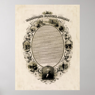 Adres Washington Farewell (1856) Poster