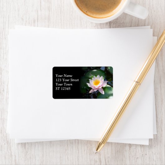 Adres Water Lily Etiket (Insitu)