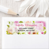 Adres waterverf ventilator etiket (Insitu)