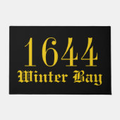 Adres Welkomstdeur Mat (Voorkant)