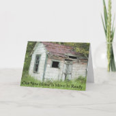 Adres wijzigen: Beweging in Klaar Aankondiging (Voorkant)