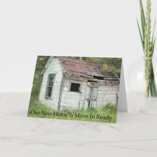 Adres wijzigen: Beweging in Klaar Aankondiging (Voorkant)