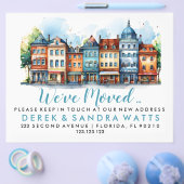 Adres wijzigen dat we zijn verhuisd flyer (Enkel)