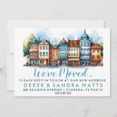 Adres wijzigen dat we zijn verhuisd kaart (Voorkant)