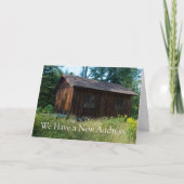 Adres wijzigen: Startpunt in de Bossen Aankondiging (Voorkant)