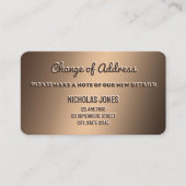 Adres wijzigen visitekaartje (Voorkant)