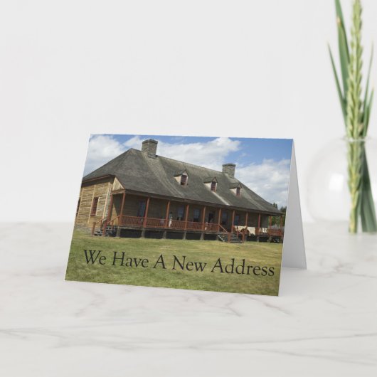 Adres: Wilderness Fort Aankondiging (Voorkant)