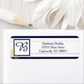 Adres zeemacht en geel etiket (Insitu)