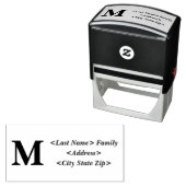 adres zelfinktende stempel (In situ)