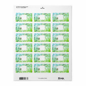 Adresetiketten ART&DESIGN STIJLEN Etiket (Full Sheet)