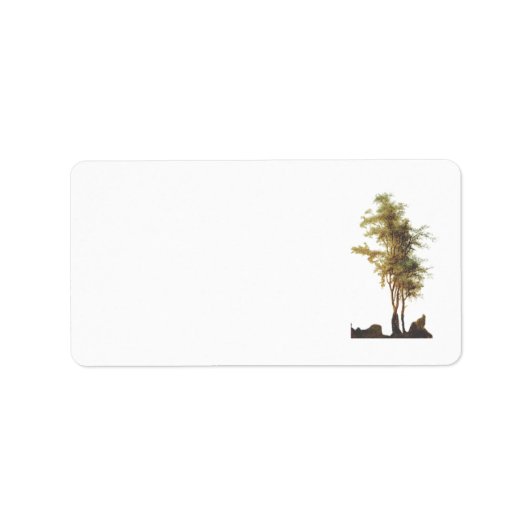 Adresetiketten art & design stijlen etiket (Voorkant)