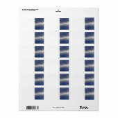Adresetiketten art & design stijlen etiket (Full Sheet)