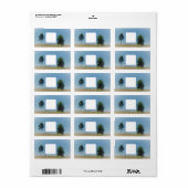 Adresetiketten ART&DESIGN STIJLEN Etiket (Full Sheet)