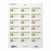 Adresetiketten Bosdieren Etiket (Full Sheet)