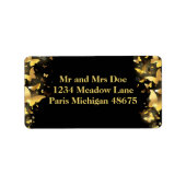 Adresetiketten/botervliegen Etiket (Voorkant)