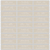 Adresetiketten  bruiloft sticker (Voorkant)