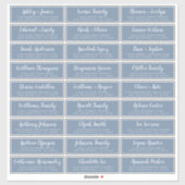 Adresetiketten  bruiloft sticker (Vel)