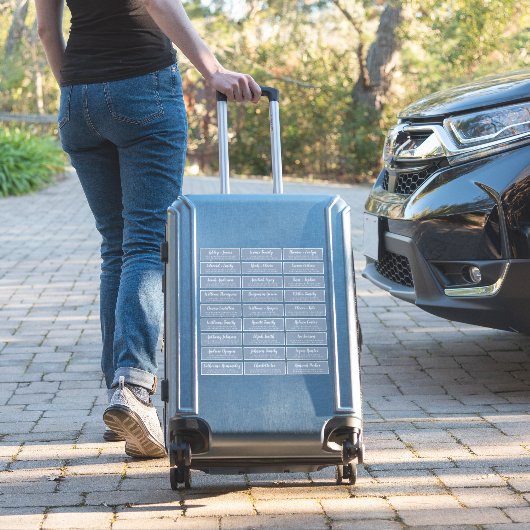 Adresetiketten  bruiloft sticker (Koffer Insitu)