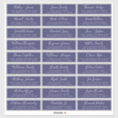 Adresetiketten  bruiloft sticker (Vel)