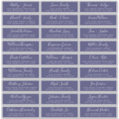 Adresetiketten  bruiloft sticker (Voorkant)