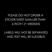 Adresetiketten bruiloft sticker