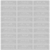 Adresetiketten  bruiloft sticker (Voorkant)