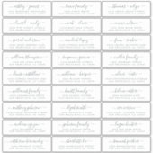 Adresetiketten  bruiloft sticker (Voorkant)