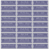 Adresetiketten  bruiloft sticker (Voorkant)