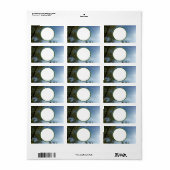 Adresetiketten Cool Eco ontwerpstijlen Etiket (Full Sheet)