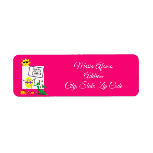 Adresetiketten Dinosaur Etiket