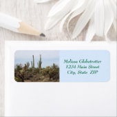 Adresetiketten—Diverse cactussen Etiket (Insitu)