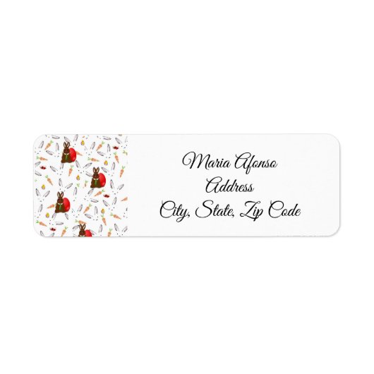 Adresetiketten Etiket (Voorkant)