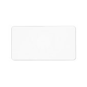 Adresetiketten Etiket (Voorkant)